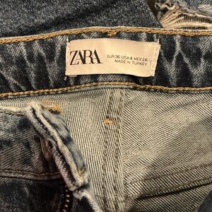 Zara Classic Blue Denim Pants